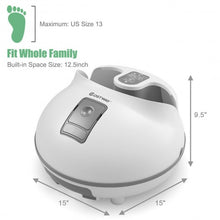 Load image into Gallery viewer, Steam Foot Spa Bath Massager Foot Sauna Care with Heating Timer Electric Rollers