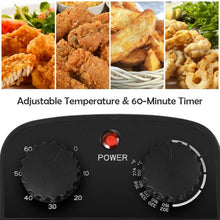 Load image into Gallery viewer, 3.2 Quart Electric Stainless Steel Deep Fryer with Timer