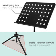 Load image into Gallery viewer, Adjustable Music Stand with Clip Holder and Carry Bag