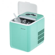 Load image into Gallery viewer, 44 lbs Portable Countertop Ice Maker Machine with Scoop-Green