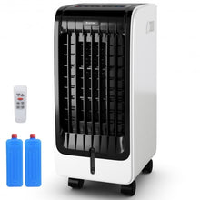 Load image into Gallery viewer, Portable Cooling Touch Pad Remote Evaporative Fan Fan