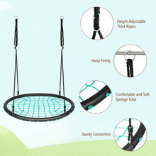 Load image into Gallery viewer, 40'' Spider Web Tree Swing Set-Green