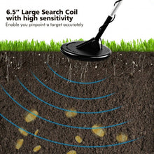 Load image into Gallery viewer, 30.7" Waterproof Metal Detector Deep Sensitive Gold Digger