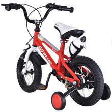 Load image into Gallery viewer, 16" Children Boys & GirlsFreestyle Bicycle w/ Training Wheels-Red