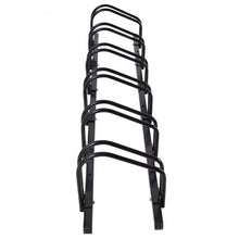 Load image into Gallery viewer, 6 Bike Parking Garage Storage Bicycle Stand-Black