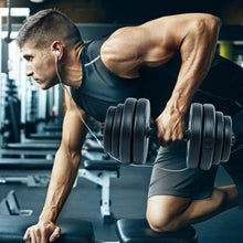 Load image into Gallery viewer, 64 lbs Adjustable Weight Dumbbell Set
