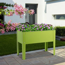 Load image into Gallery viewer, 24.5" x12.5" Outdoor Elevated Garden Plant Stand Flower Bed Box