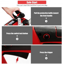 Load image into Gallery viewer, 12-Inch 40V Cordless Chainsaw with Lithium-Ion Battery