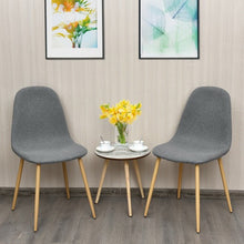 Load image into Gallery viewer, Set of 2 Gray Accent Dining Chairs