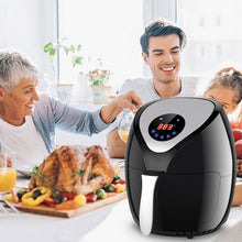 Load image into Gallery viewer, 1400 W Electric Air Fryer with Digital Touch Screen