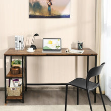 Load image into Gallery viewer, 47"/55" Computer Desk Office Study Table Workstation Home w/ Adjustable Shelf-L