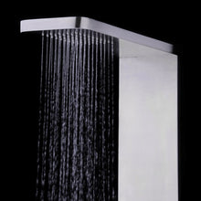 Load image into Gallery viewer, 59” Stainless Steel Shower Panel with Massage Jets & Hand Shower