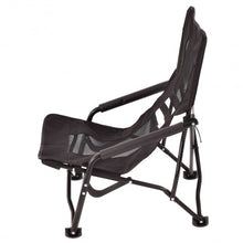Load image into Gallery viewer, Outdoor High Back Folding Beach Chair-Black