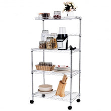 Load image into Gallery viewer, 3-Tier Kitchen Microwave Baker Stand Storage Cart Rack