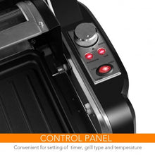 Load image into Gallery viewer, Horizontal Rotating Kebob Skewer Roaster Oven Grill