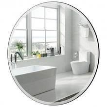 Load image into Gallery viewer, 28" Round Mirror Wall Mounted Bathroom Mirror