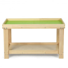 Load image into Gallery viewer, Solid Multifunctional Wood Kids Activity Play Table-Natural