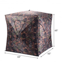 Load image into Gallery viewer, Ground Hunting Blind Portable Deer Pop Up Camo Hunter