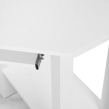 Load image into Gallery viewer, Wooden Study Computer Corner Desk with Drawer-White