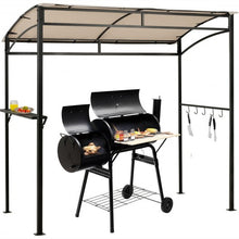 Load image into Gallery viewer, 7' x 4.5' Grill Gazebo Outdoor Patio Garden BBQ Canopy Shelter-Beige
