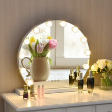 Load image into Gallery viewer, 12 bulbs Modes Touch Screen Dimming Hollywood Style Makeup Vanity Mirror