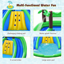Load image into Gallery viewer, Inflatable Water Park Pool Bounce House Dual Slide Climbing