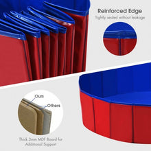 Load image into Gallery viewer, 48" Foldable Kiddie Pool Kids Bath Tub