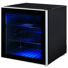Load image into Gallery viewer, 60 Can Beverage Mini Refrigerator with Glass Door