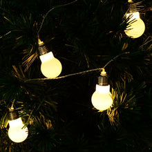 Load image into Gallery viewer, Christmas LED String Ball Lights Xmas Wedding Party Decor Fairy Lamp Warm White
