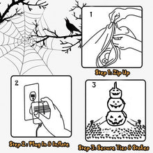 Load image into Gallery viewer, 6FT Halloween Inflatable Stacked Pumpkins