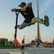 Load image into Gallery viewer, Lightweight Aluminum Freestyle Stunt Kick Scooter 2 Wheels Adults Teenagers Red