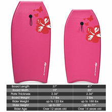 Load image into Gallery viewer, Lightweight Bodyboard Surfing with Leash EPS Core Boarding IXPE-L