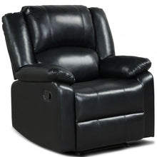 Load image into Gallery viewer, Recliner Chair Lounger Single Sofa for Home Theater Seating with Footrest Armrest-Black