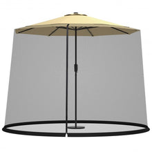 Load image into Gallery viewer, 9' to 10' Outdoor Umbrella Table Screen Mosquito Bug Insect Net
