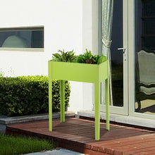 Load image into Gallery viewer, 24.5" x 12.5" Outdoor Elevated Garden Plant Flower Bed