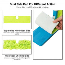 Load image into Gallery viewer, Double Sided Flip Spray Mop with Refillable Bottle and Washable Pads