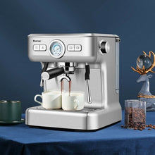 Load image into Gallery viewer, 15 Bar Semi-Auto Espresso Coffee Maker Machine /w Milk Frother Steam Wand