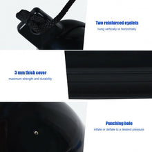 Load image into Gallery viewer, 23" 4 Pack Hand Inflatable Marine Bumper Boat Fenders-Black