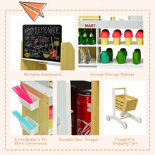 Load image into Gallery viewer, Grocery Store Playset Pretend Play Supermarket Shopping Set