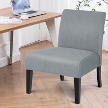 Load image into Gallery viewer, Modern Upholstered Armless Cozy Fabric Chair