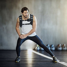 Load image into Gallery viewer, 16LBS Workout Weighted Vest with Mesh Bag Adjustable Buckle