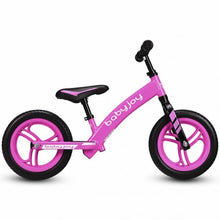 Load image into Gallery viewer, 12" Kids No-Pedal Balance Bike with Adjustable Seat-Pink