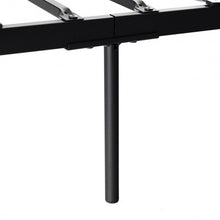 Load image into Gallery viewer, Queen Size Steel Bed Frame with Stable Platform and Metal Slats-Black