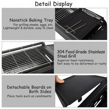 Load image into Gallery viewer, Height Adjustable Outdoor Barbecue Charcoal Grill Stove