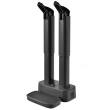 Load image into Gallery viewer, 2-Shoe Electric Shoe Dryer with Portable Adjustable Warmer for Boots and Socks -Gray