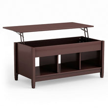 Load image into Gallery viewer, Lift Top Coffee Table with Hidden Storage Compartment-Coffee