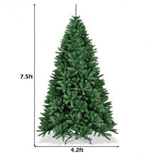 Load image into Gallery viewer, 7.5 Ft Hinged Artificial Christmas Tree with Solid Metal Stand