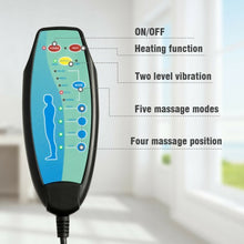 Load image into Gallery viewer, Electric Lift Power Recliner Heated Vibration Massage Chair-Black