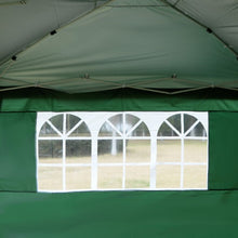Load image into Gallery viewer, 10' x 20' Total Iron Folding Wedding Tent with Cloth-Green