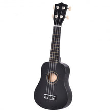 Load image into Gallery viewer, 21" 4-String Acoustic Ukulele Musical Instrument-Black